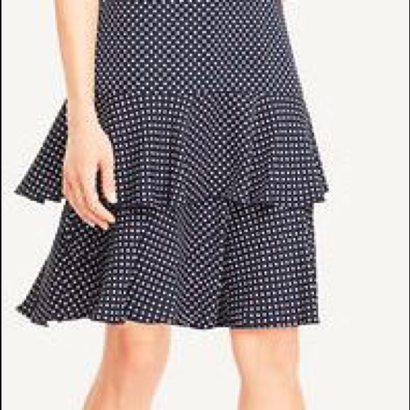 Plus Sizes Polka Dot Tiered Ruffle Dress - Picture 3 of 4